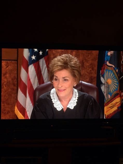 Watching Judge Judy — This is what happens when you try to explain...