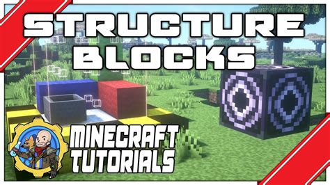 How To Use Structure Blocks Basics Minecraft Tutorials Java Edition