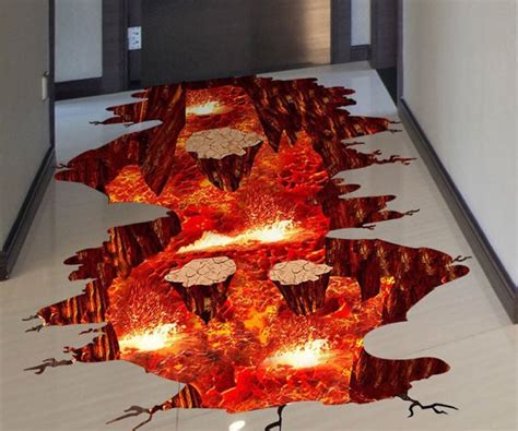 The Floor Is Lava Floor/Wall Decal