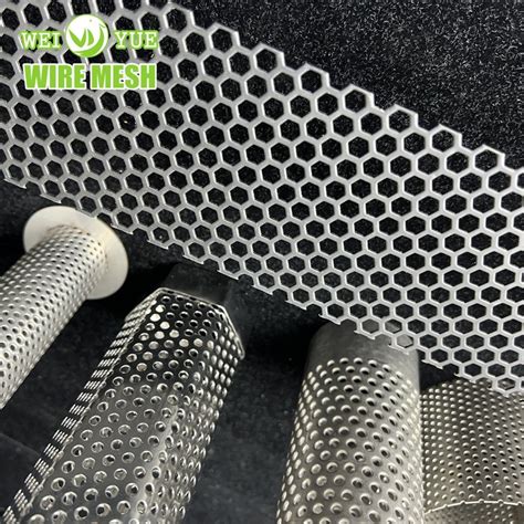 Aluminum Metal Perforated Metal Sheet Air Conditioning Small Hole Metal