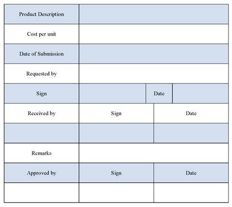 requisition fillable  form