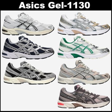 🇰🇷asics Gel 1130 French Blue Pure Silver Moonrock Obsidian Grey