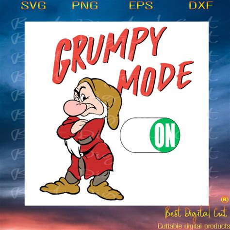 Grumpy Mode On Trending Svg Grumpy Svg Grumpy Snow White Disney