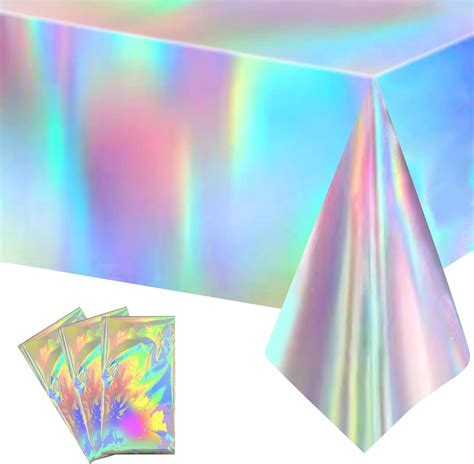 Amazon Kopokita Pack Iridescent Tablecloths For Parties