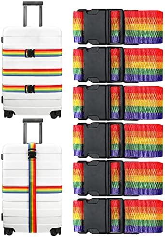 Briskyloom Pack Luggage Straps Adjustable Suitcase Belts Briskyloom