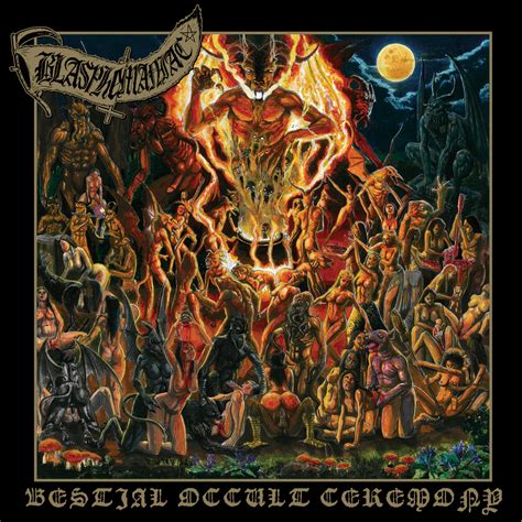 Bestial Occult Ceremony Blasphemaniac Black Hearts Records