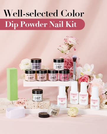 Amazon Azurebeauty Pcs Dip Powder Nail Kit Starter With Nail