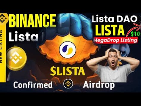 Binance Lista Airdrop Web Walletairdrop Million Lista Token