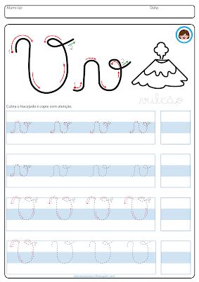 Atividades De Alfabeto Tracejado Cursivo Setas Para Baixar E