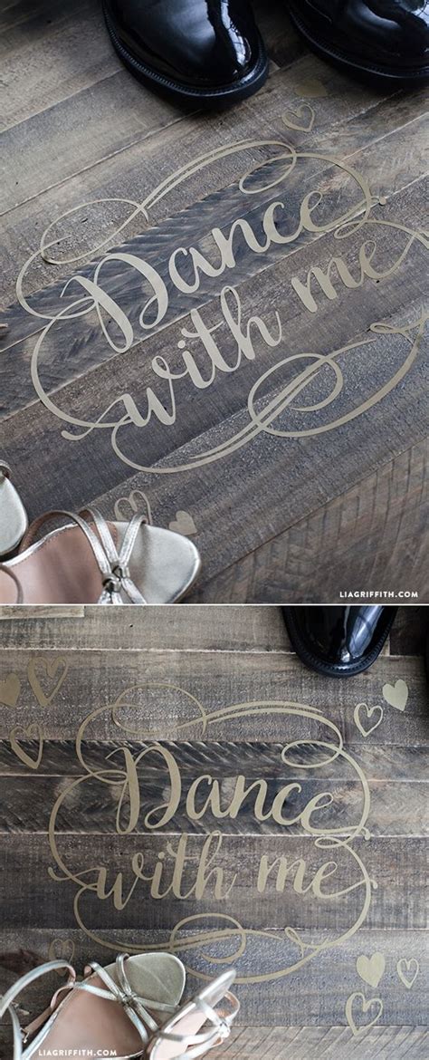 Floor Decals For Your DIY Wedding | Floor decal, Diy wedding, Dance ...