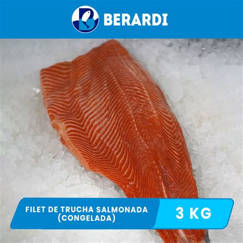 Mega Promo Filet De Trucha Salmonada Congelada Berardi X 3kg Venta