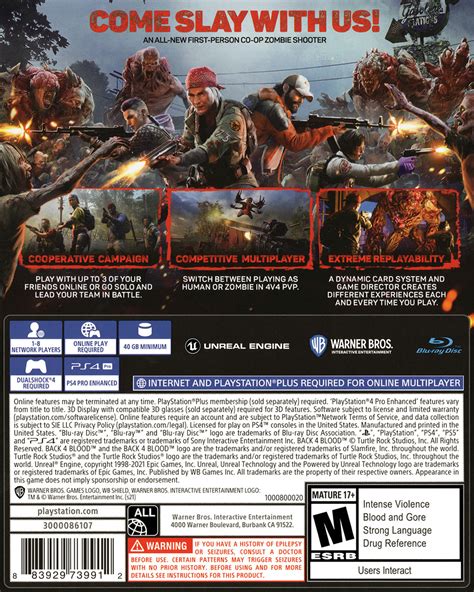 Back 4 Blood River Of Blood Box Shot For Playstation 4 Gamefaqs