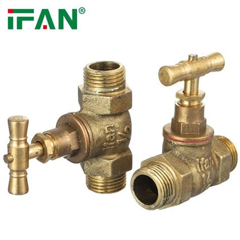 Ifan Free Sample Supply Control Water Valves Brass Forged Stop Valves