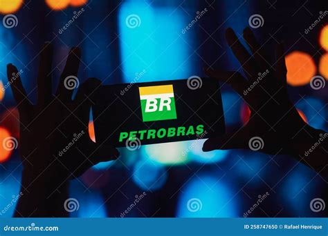 October Brazil In This Photo Illustration The Petrobras