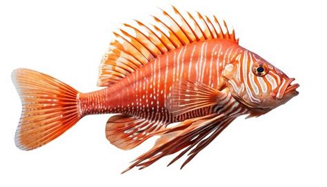 premium ai image isolated side view   sea fish