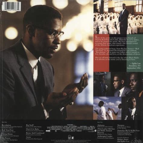 Original Soundtrack Malcolm X Music From The Motion Picture Soundtrack