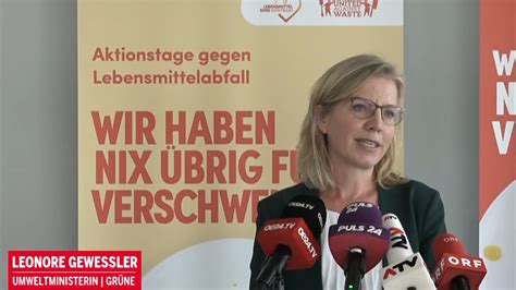 Leonore Gewessler Welttag Gegen Lebensmittelverschwendung Oe Tv