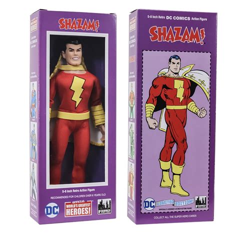 DC Comics Boxed 8 Inch Action Figures: Shazam (Shazam Series Sculpt ...