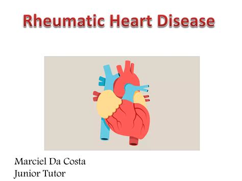 Rheumatic Heart Disease Ppt