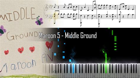 Maroon 5 - Middle Ground - Piano Tutorial - Free download sheet music ...