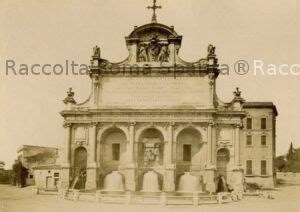 Roma Sparita Fontana Dell Acqua Paola