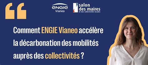 La mobilité électrique au Salon des Maires 2024 ENGIE Vianeo