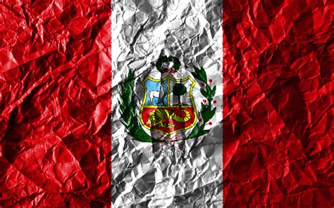 Peru Flag Wallpaper