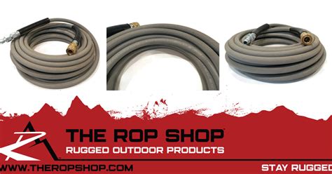 The ROP Shop 50 Non Marking Kobrajet Hose 1 95mm Thick With 3 8