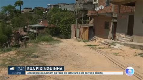 Vídeo Moradores cobram melhorias na rua Pixinguinha em BH MG1 G1