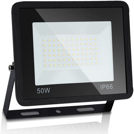 Swanew Projecteur Ext Rieur Led W Blanc Froid Jardin Garage Spot