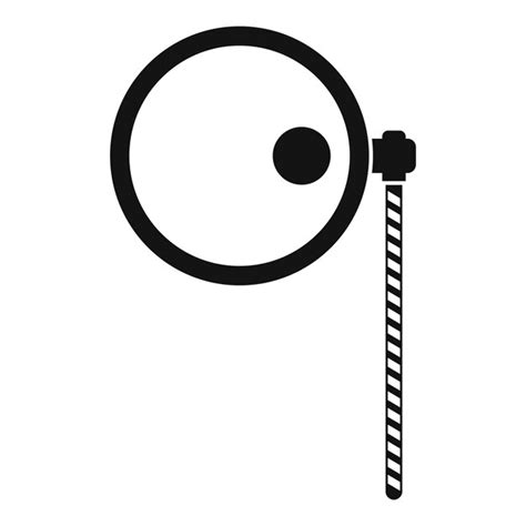 Premium Vector Monocle Icon Simple Illustration Of Monocle Vector