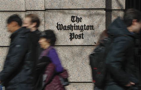 Washington Post Report Subscriber Loss After Non Endorsement Reaches A