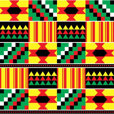 Kente Cloth Designs To Color