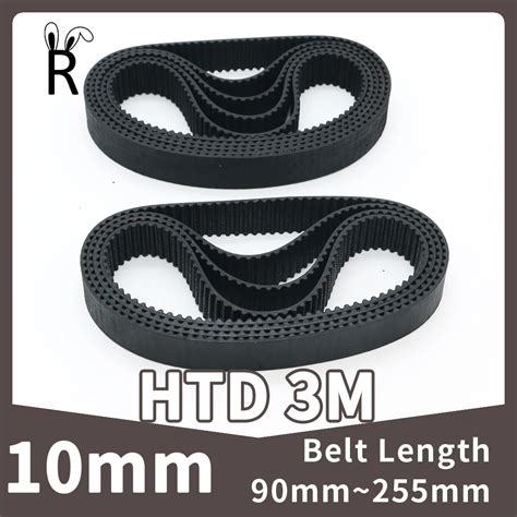 Courroie De Synchronisation HTD 3M Largeur 10mm Pas De 3mm Longueur