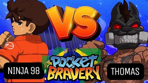 NINJA 98 THOMAS JOGO BRASILEIRO POCKET BRAVERY YouTube