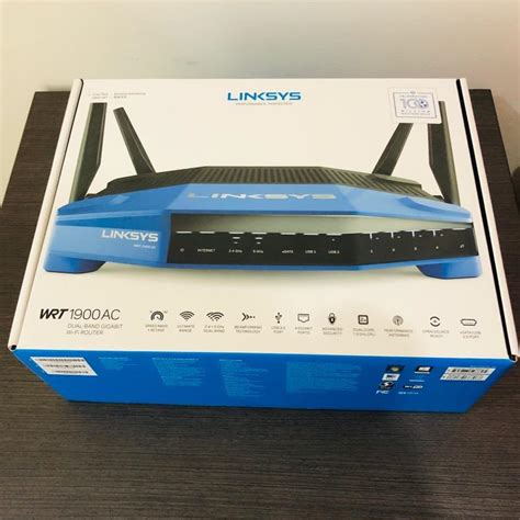 Linksys Wrt Ac Ac Dual Band Wi Fi Router High Gain Antennas