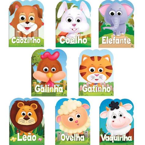 Kit 8 Livros Infantil para Ler Coleção Olha quem sou Livros de