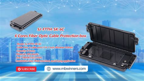 Sj Ftth Sk C Cores Fiber Optic Cable Protection Box Fiber