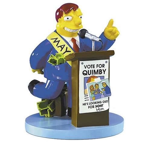 Simpsons Mayor Quimby Statue - Hamilton - Simpsons - Statues at ...