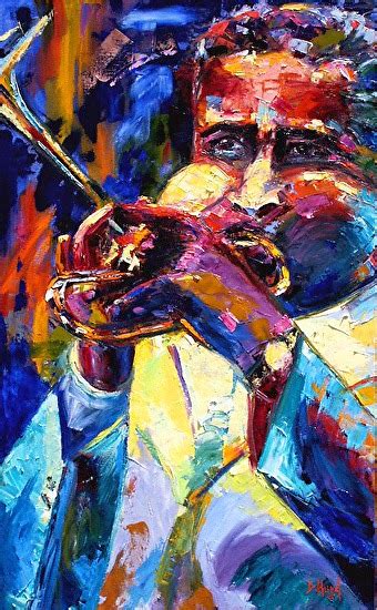 Daily Painters of Texas: Colorful Abstract Jazz Art Music Painting ...