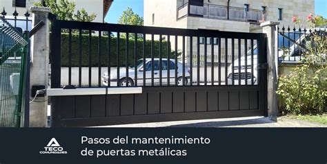 Consejos Para El Mantenimiento Correcto De Puertas Met Licas Ateco