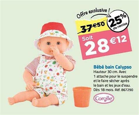 Promo Bébé Bain Calypso chez La Grande Récré iCatalogue fr