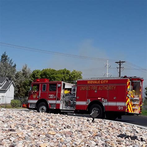 Crews Battle Grass Fire In South Salt Lake Gephardt Daily