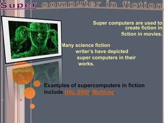 SUPER COMPUTER PPT.pptx | Free Download