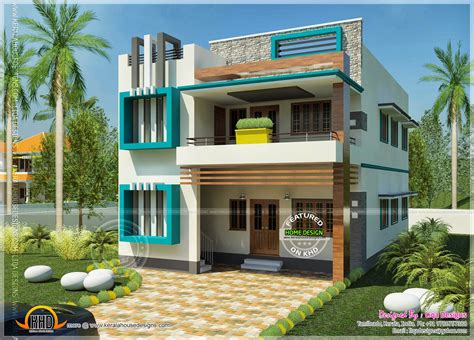 South Indian contemporary home - Kerala Home Design and Floor Plans ...