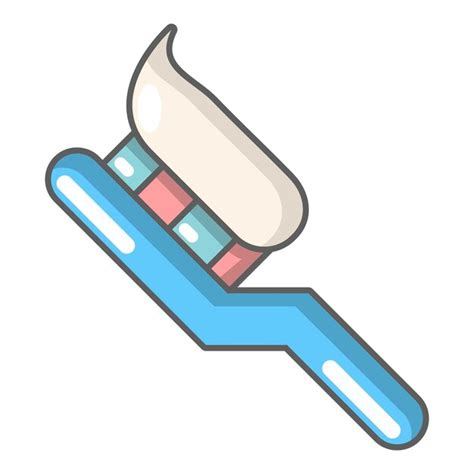 Premium Vector Toothbrush Icon Cartoon Illustration Of Toothbrush