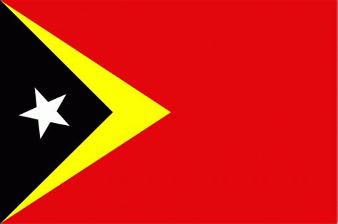 Osttimor Flagge Osttimor Fahne Auf Nationalflaggen De