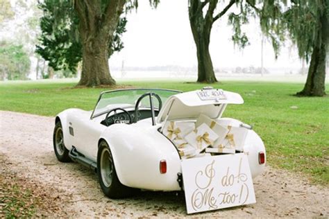 Vintage Car Wedding