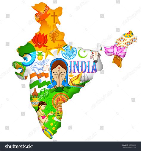 Culture Map Of India