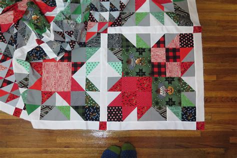 Quick And Easy Christmas Quilt Block 2 Weallsew